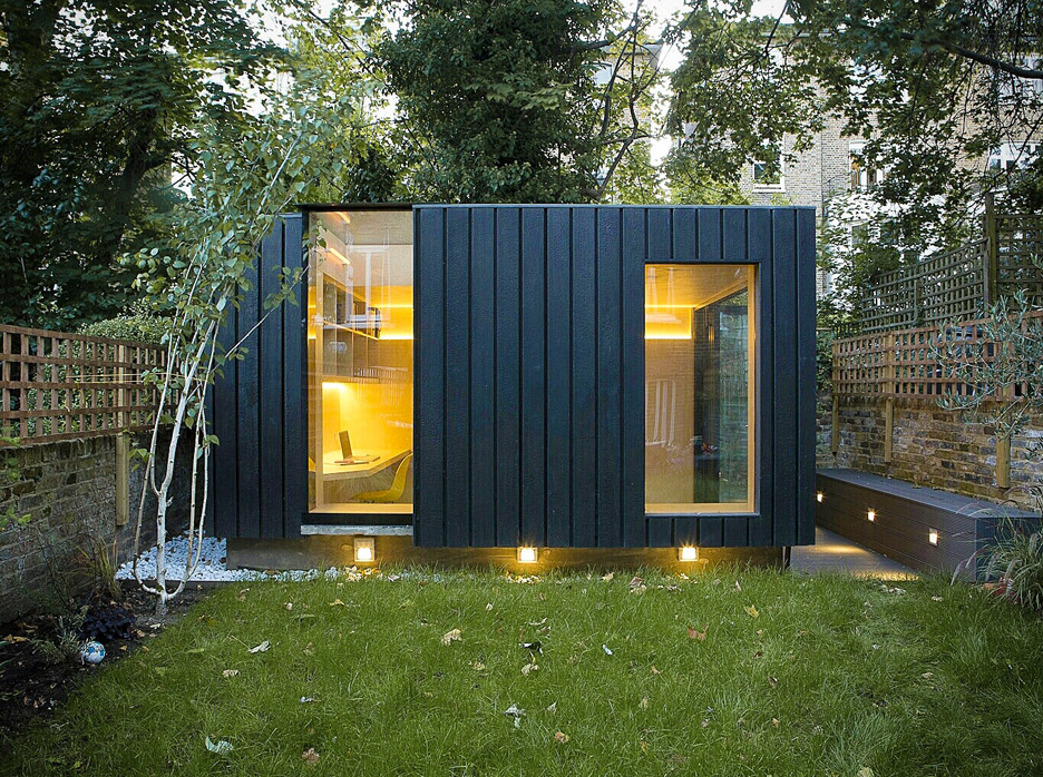 Installer son bureau dans une cabane aménagée